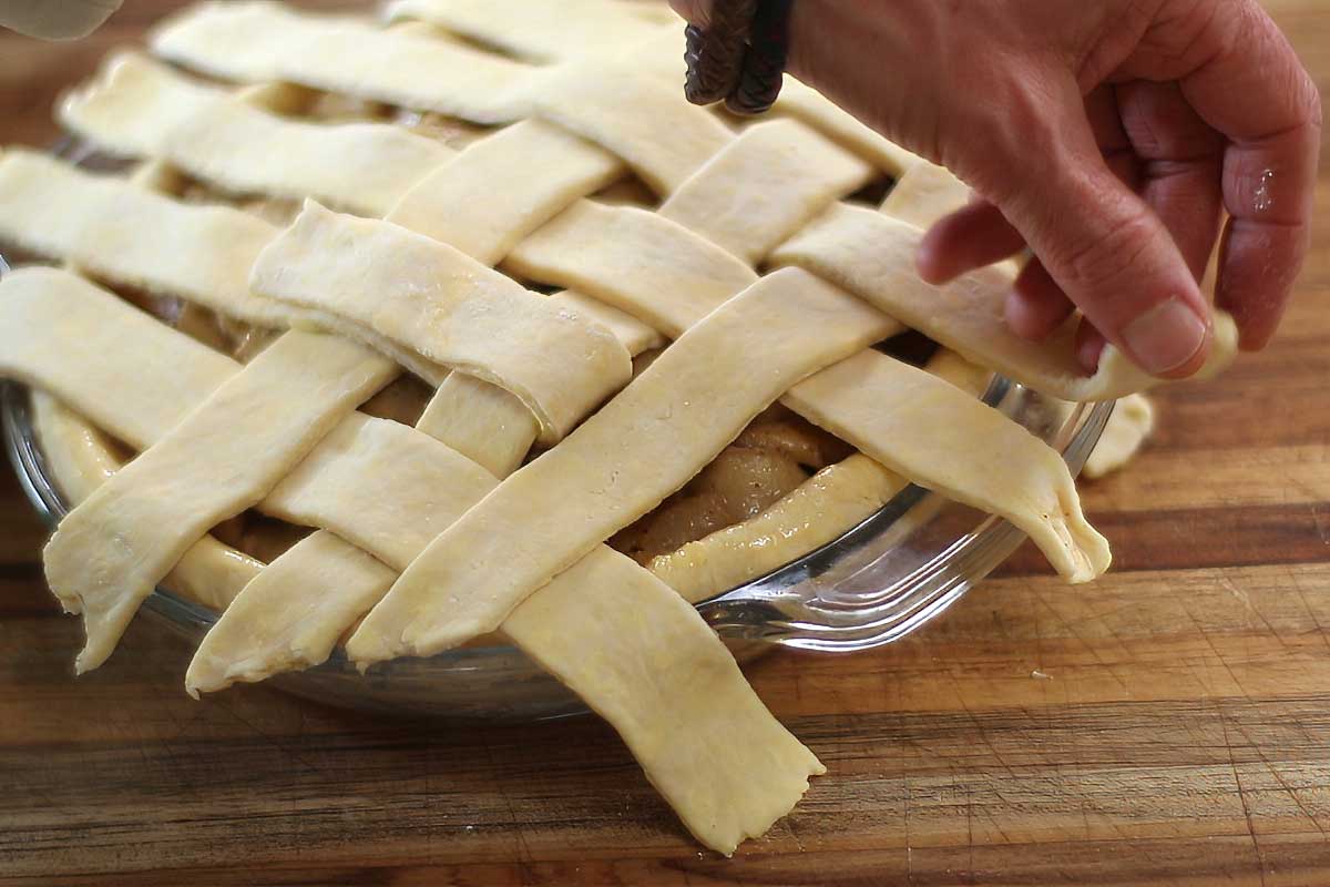 Apple pie lattice is important