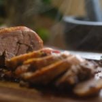 Slow-Roasted Lamb Shoulder with Saffron & Ginger